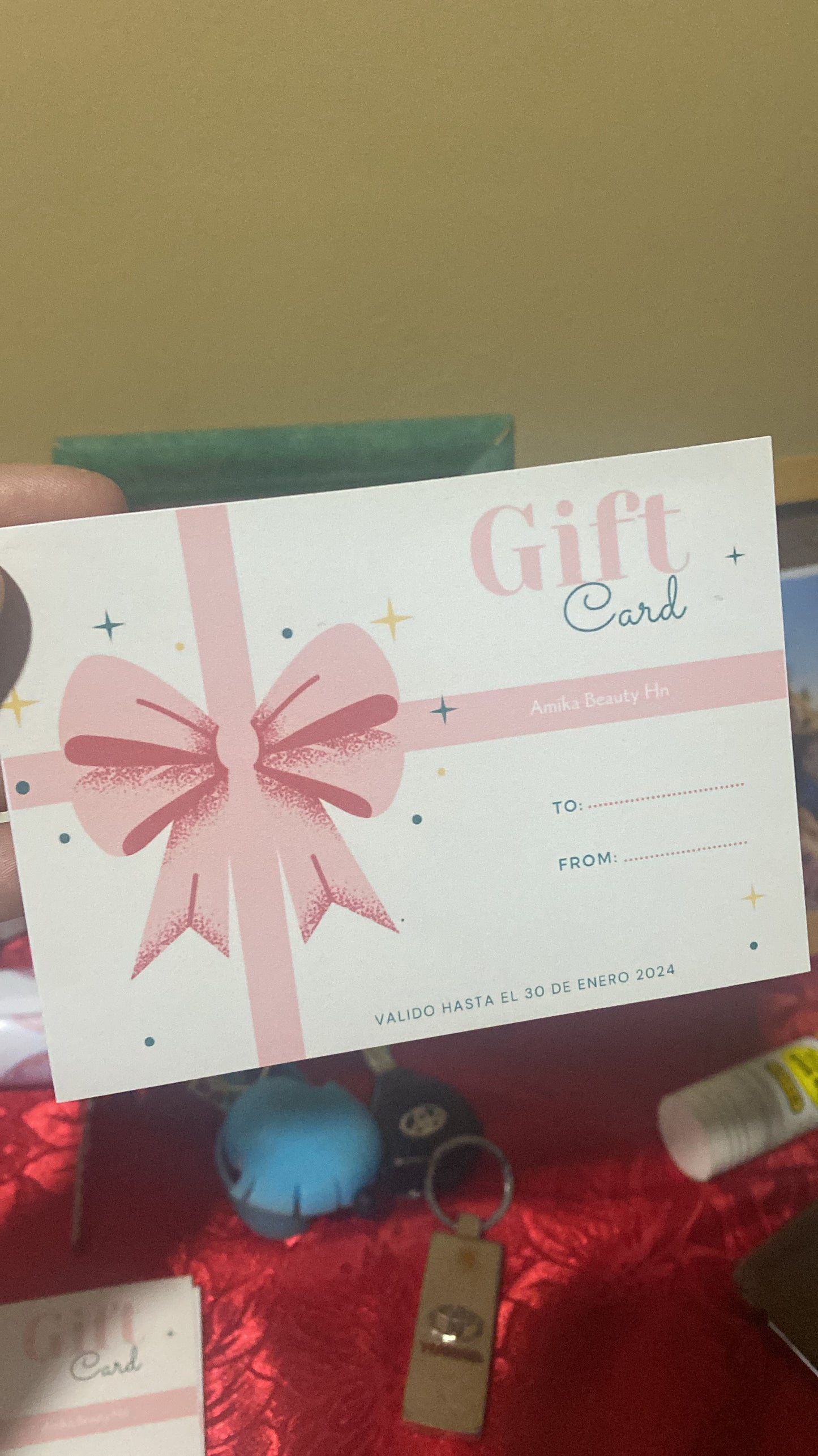 Tarjeta de Regalo.