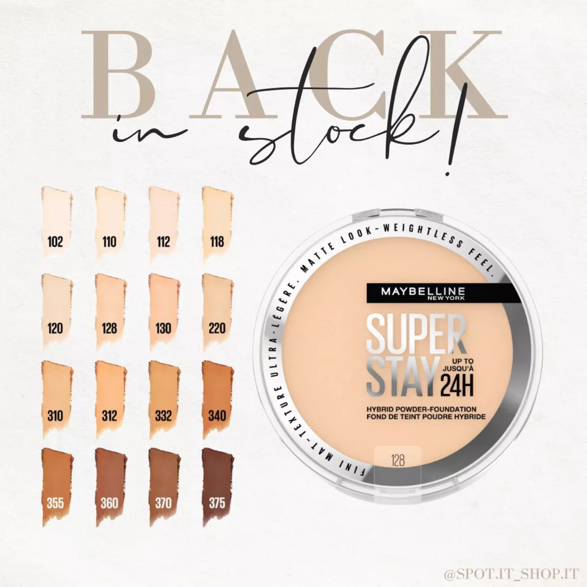 Maybelline Superstay 24H Powder Foundation