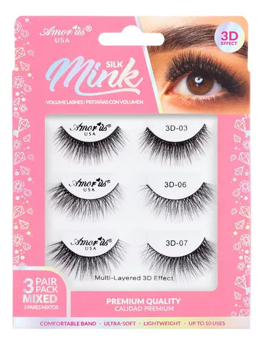 Amor us Lashes pack mixed