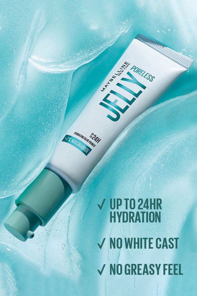Maybelline Poreless hydrating blue Jelly Primer