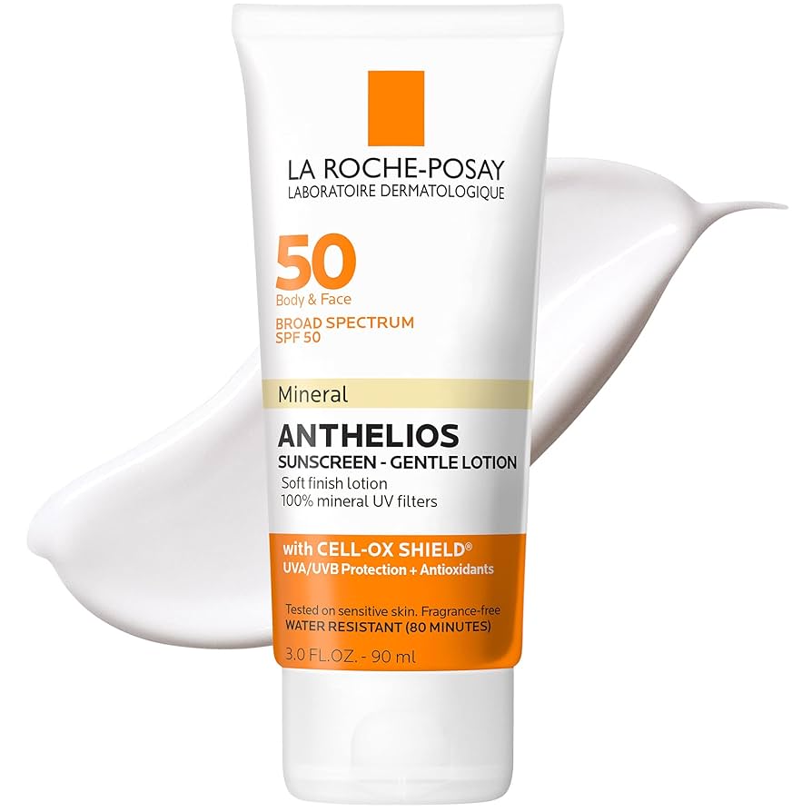 La roche posay anthelios sunscreen mineral gentle lotion