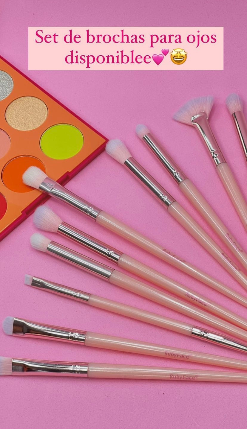 Ruby Face Eye Brush Set