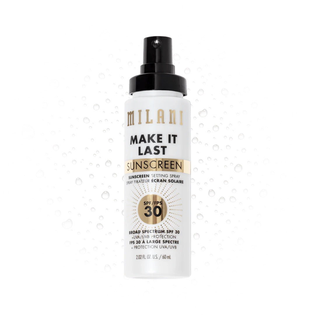 Milani make it last sunscreen setting spray