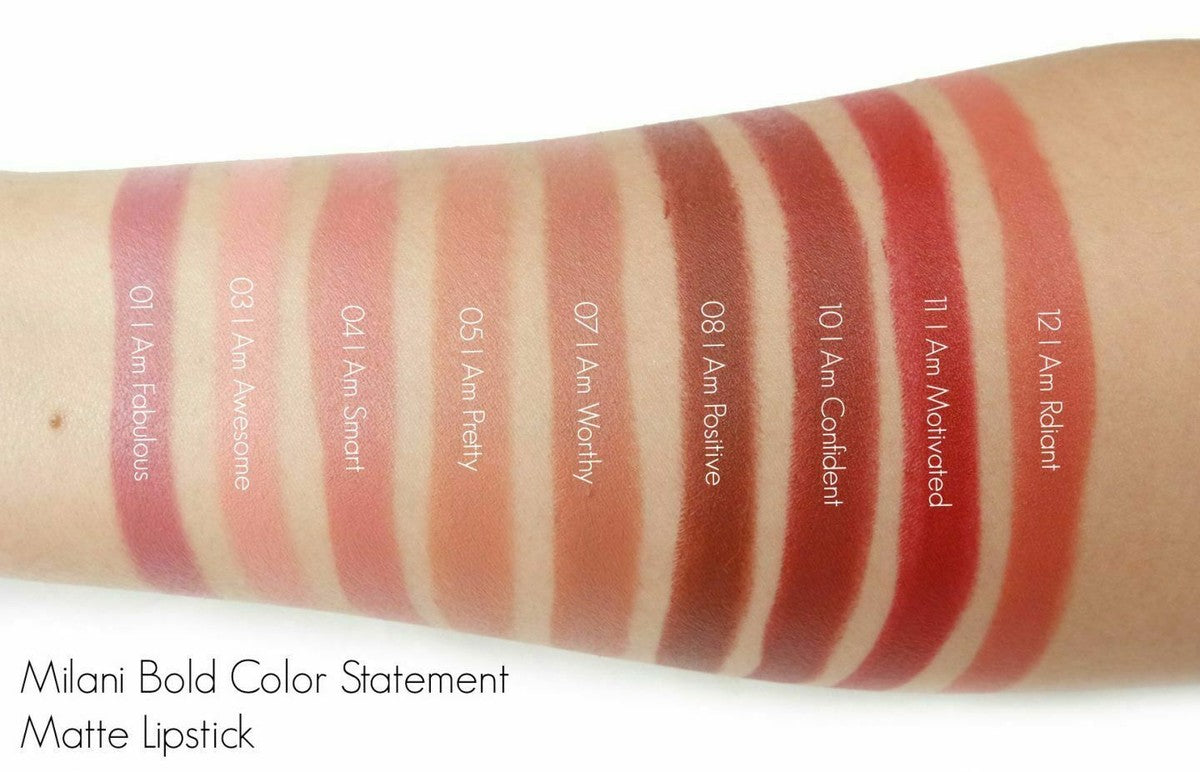 Milani bold matte lipstick