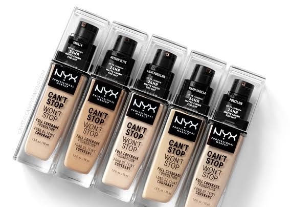 Nyx Can’t Stop won’t Stop Foundation
