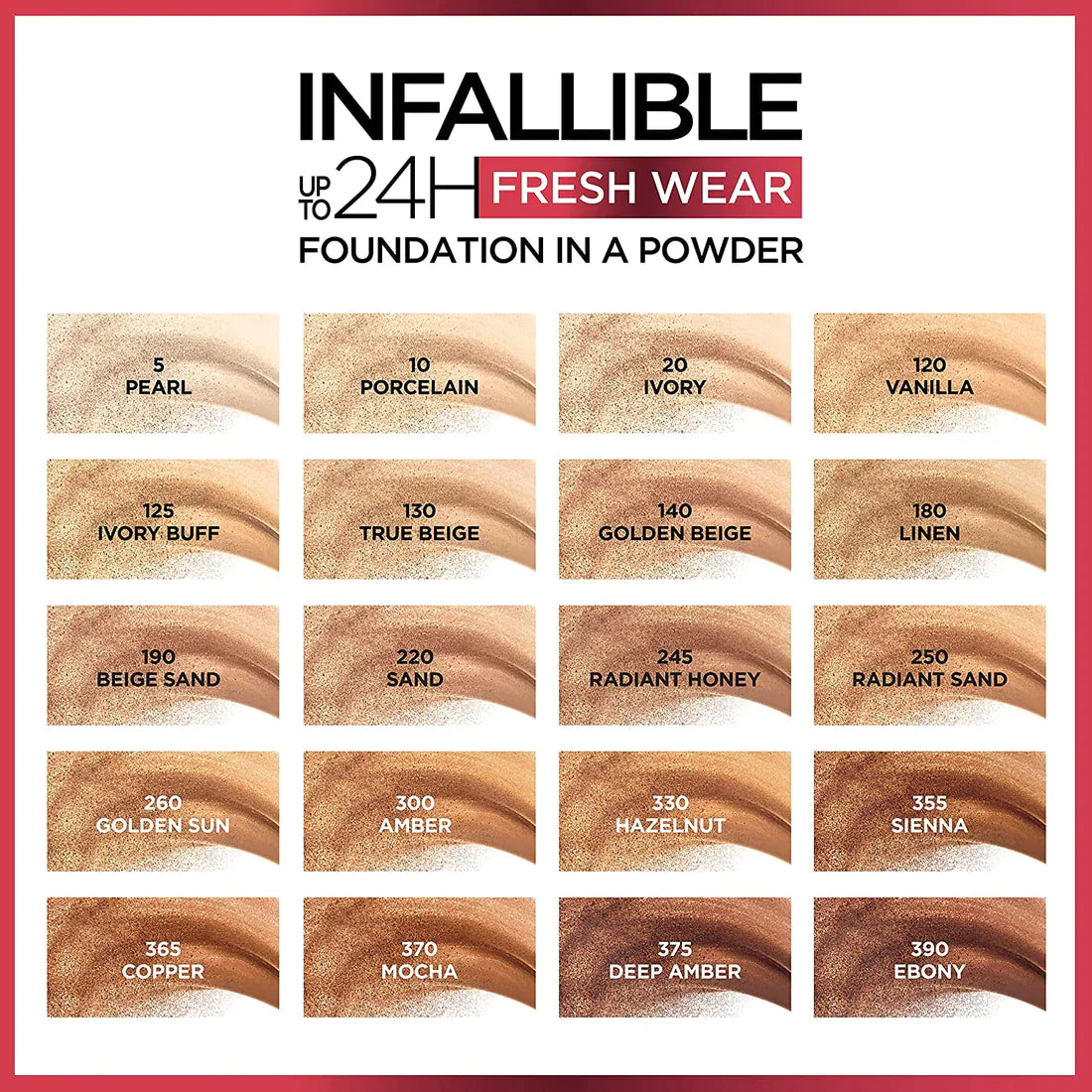 L’Oreal Infallible fresh wear powder foundation