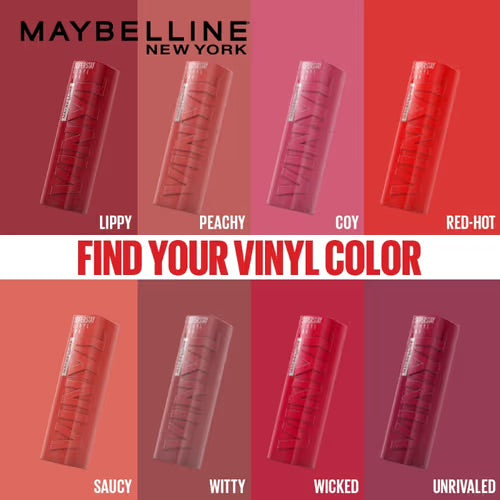 Maybelline Vinyl Color Lipstick